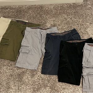 Bundle of 6 Cargo shorts